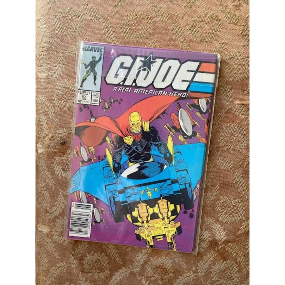 Marvel G.I. Joe A Real American Hero 87 June 1989 Destro Despoiler Comic Book